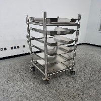 Stainless Steel Tray Cart image 0